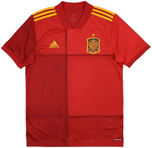 2020-21 Spain Home Shirt - 10/10 - (M)