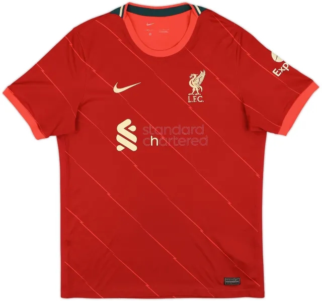 2021-22 Liverpool Home Shirt - 5/10 - (L)