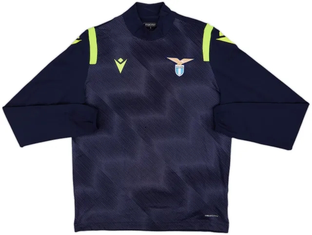 2021-22 Lazio Macron 1/4 Zip Drill Top - 5/10 - (S)