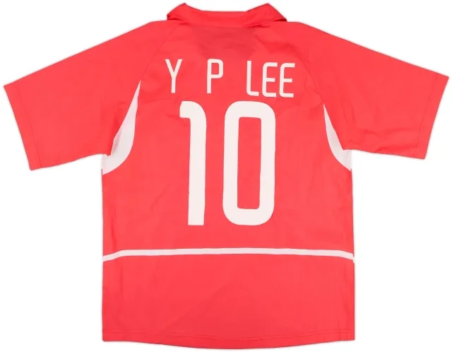 2002-03 South Korea Home Shirt Y P Lee #10 - 5/10 - (M)