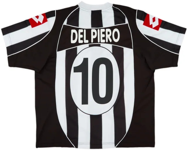 2002-03 Juventus Home Shirt Del Piero #10 - 8/10 - (XXL)