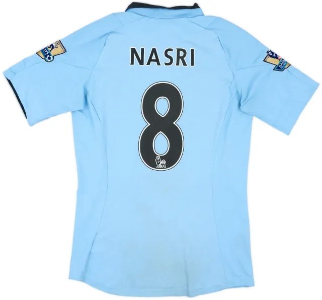 2012-13 Manchester City Home Shirt Nasri #8 - 5/10 - (S)