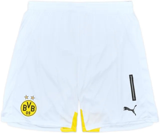 2015-16 Borussia Dortmund Player Issue GK Shorts #1 - 10/10 - (XL)