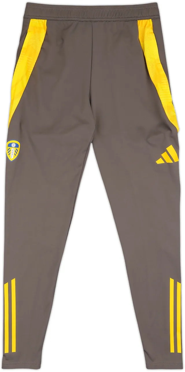 2024-25 Leeds United adidas Track Pants/Bottoms - 10/10 - (S)