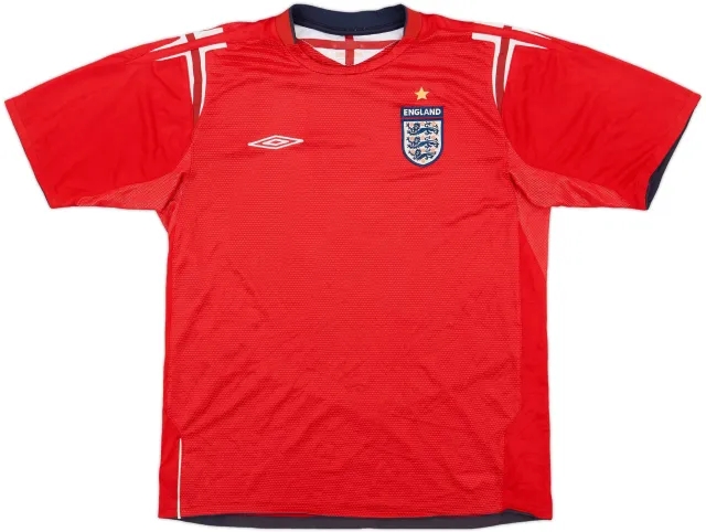 2004-06 England Away Shirt - 5/10 - (L)