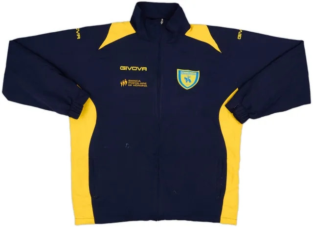 2009-10 Chievo Verona Givova Track Jacket - 6/10 - (S)
