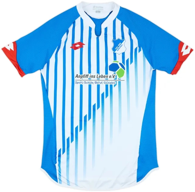 Lotto Hoffenheim Mens SS Player Issue Home Shirt 2015/16