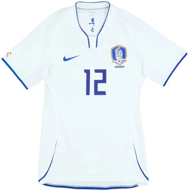 2008-10 South Korea Match Issue Away Shirt #12