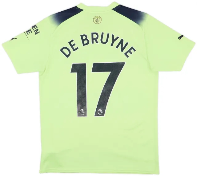 2022-23 Manchester City Third Shirt De Bruyne #17 - 10/10 - (M)