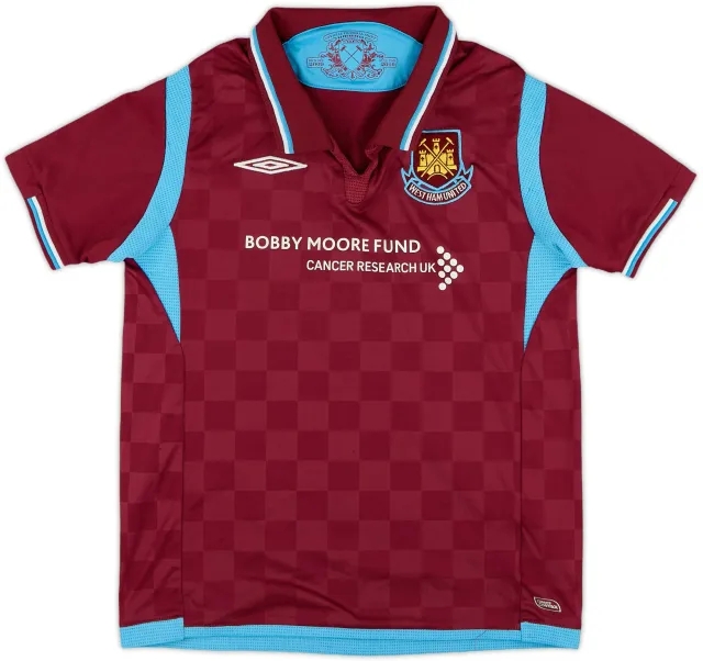 2009-10 West Ham Home Shirt - 9/10 - (M.Boys)