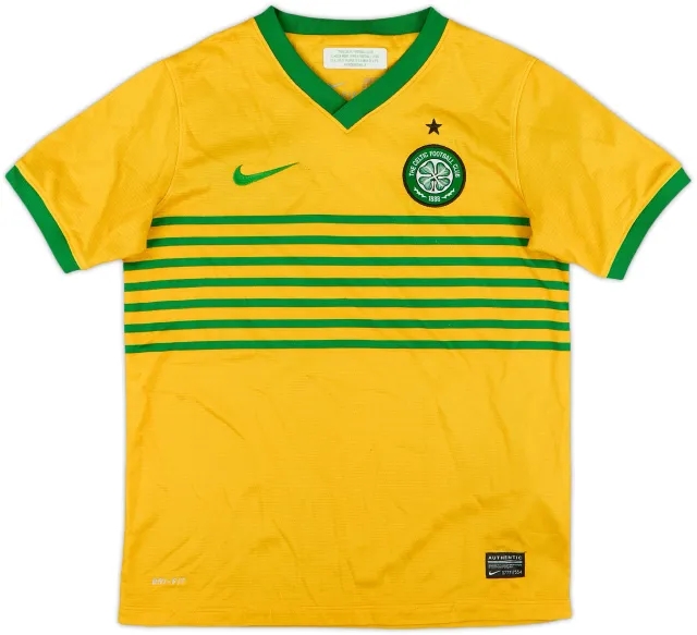 Nike Celtic Boys SS Away Shirt 2013/14