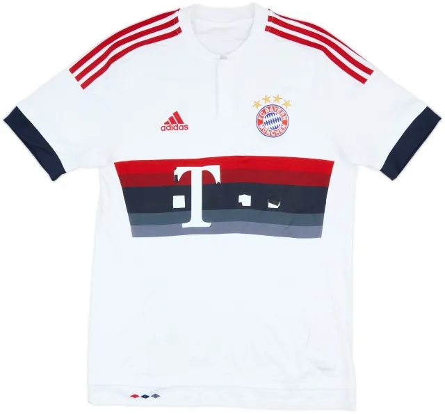 adidas Bayern Munich Mens SS Away Shirt 2015/16