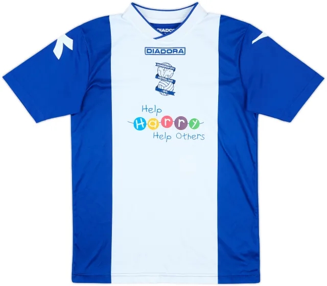 Diadora Birmingham City Boys SS Home Shirt 2013/14