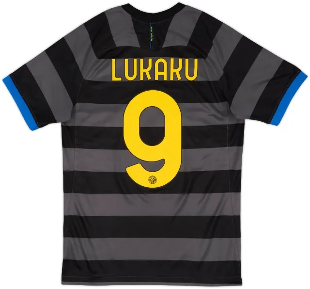 2020-21 Inter Milan Third Shirt Lukaku #9 - 10/10 - (S)