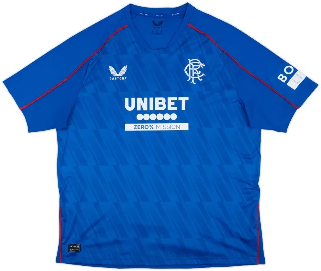 Castore Rangers Mens SS Home Shirt 2024/25