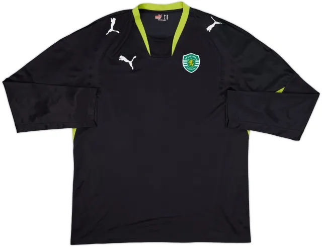 2007-08 Sporting CP Away L/S Shirt - 8/10 - (XL)