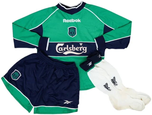 2000-02 Liverpool GK Shirt - 9/10 - (5-6 Years)