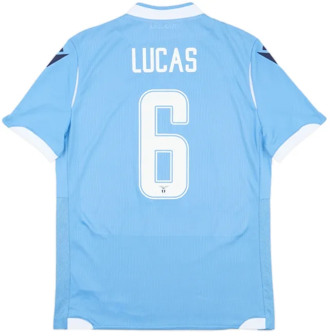 2019-20 Lazio Home Shirt Lucas #6 (M)
