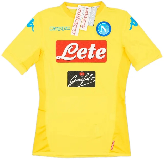 2017-18 Napoli Authentic Away Shirt (M)
