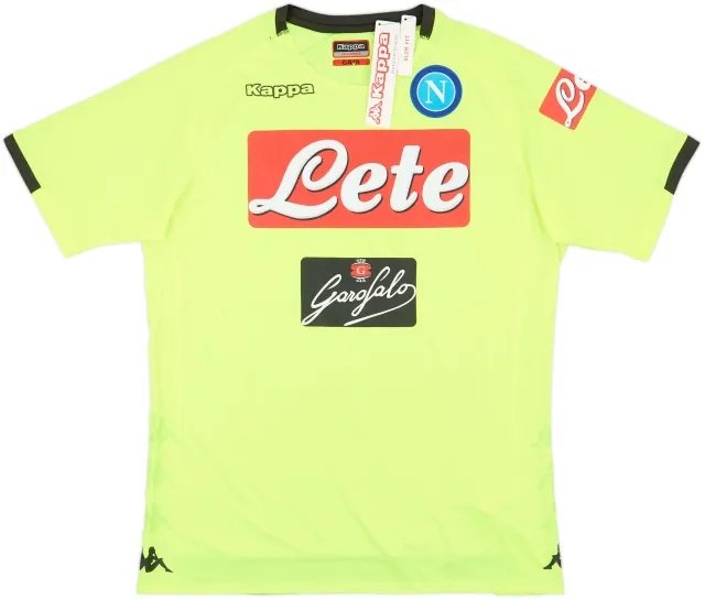 Kappa Napoli Mens SS Home Shirt 2018/19