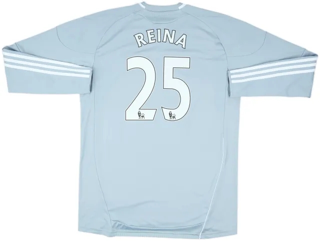 2010-12 Liverpool GK Shirt Reina #25 (L)