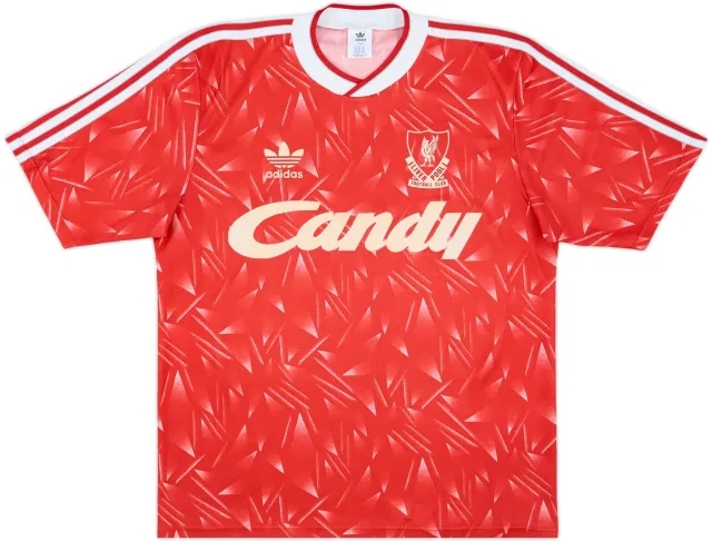 1989-91 Liverpool Home Shirt - 9/10 - (M/L)