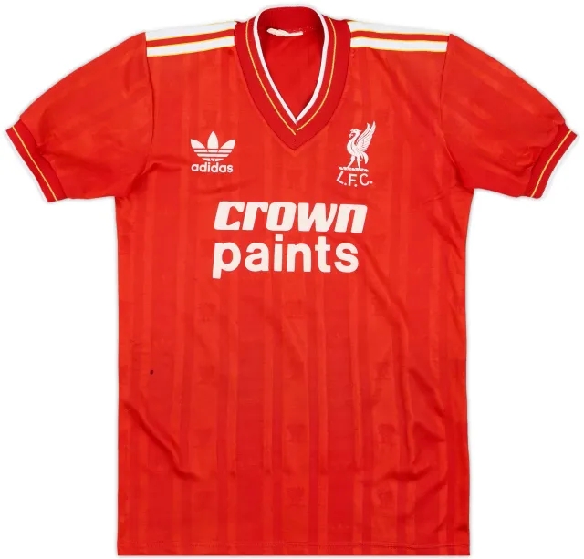 1986-87 Liverpool Home Shirt - 5/10 - (L.Boys)