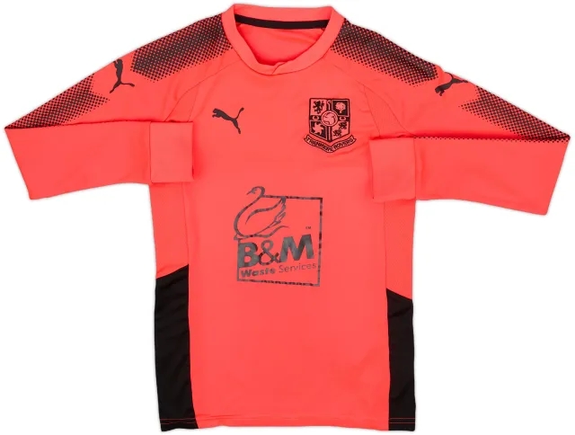 2017-18 Tranmere Rovers GK Shirt - 8/10 - (S.Boys)