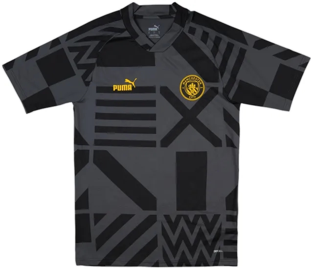 2022-23 Manchester City Puma Pre-Match Training Shirt - 9/10 - (S)