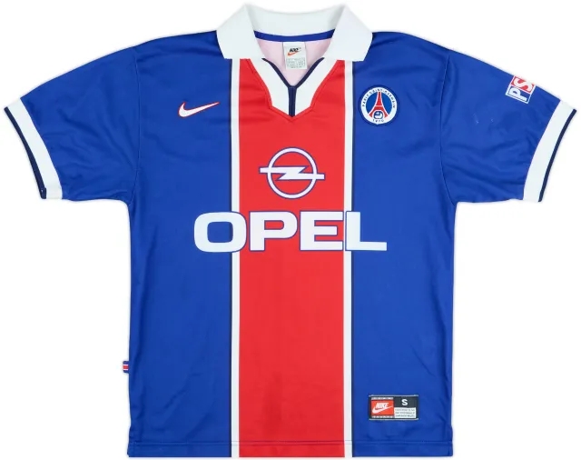 1997-98 Paris Saint-Germain Home Shirt - 8/10 - (S)