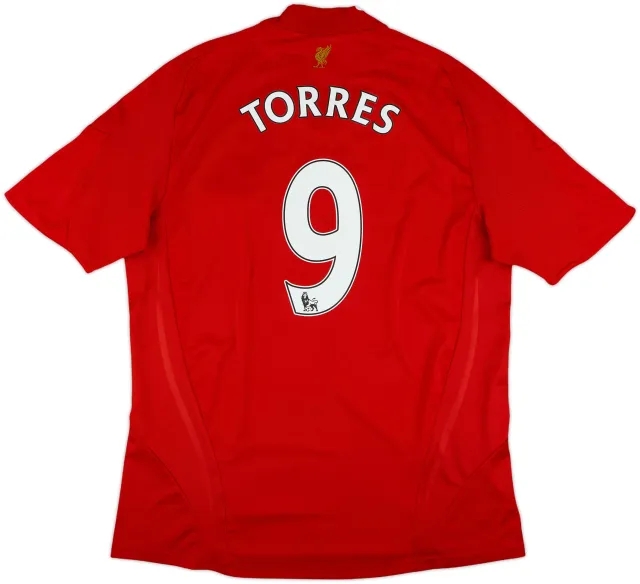 2008-10 Liverpool Home Shirt Torres #9 - 5/10 - (L)