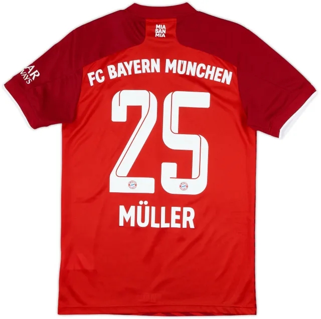 adidas Bayern Munich Mens SS Home Shirt 2021/22