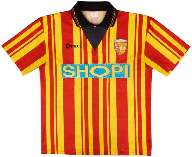 1995-96 RC Lens Home Shirt - 6/10 - (L)