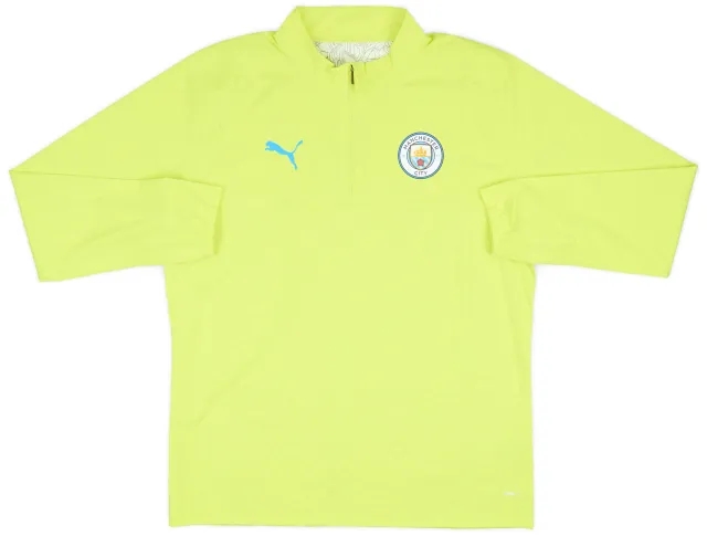 2024-25 Manchester City Puma 1/4 Zip Rain Top (L)