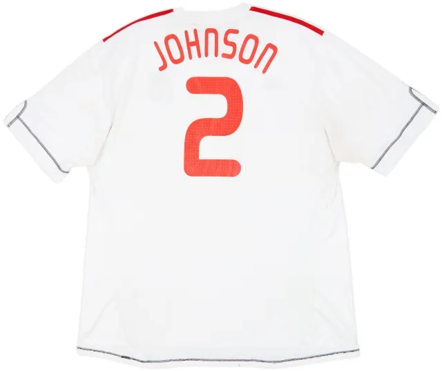 2009-10 Liverpool Third Shirt Johnson #2 - 4/10 - (3XL)