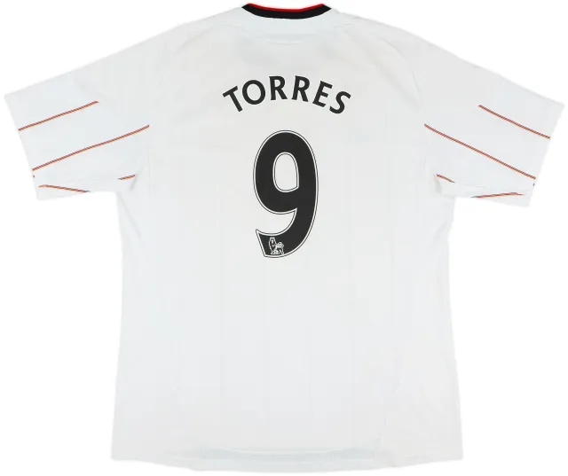 2010-11 Liverpool Away Shirt Torres #9 - 5/10 - (XL)
