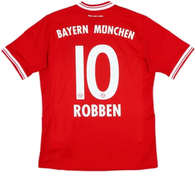 adidas Bayern Munich Boys SS Home Shirt 2013/14