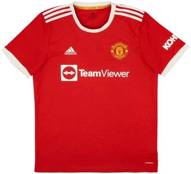 2021-22 Manchester United Home Shirt - 5/10 - (XL)