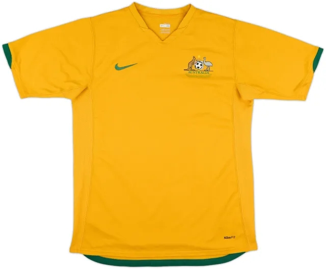 2006-08 Australia Home Shirt - 8/10 - (XL.Boys)