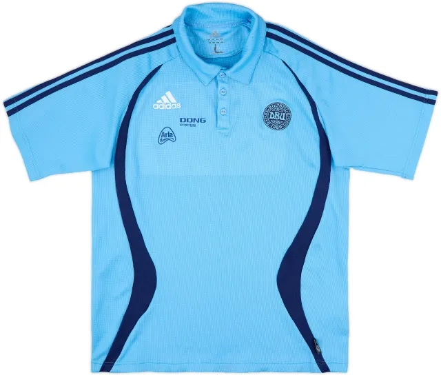 adidas Denmark Mens SS Home Shirt 2005