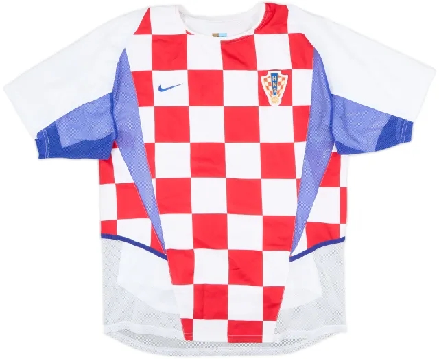 2002-04 Croatia Player Issue Home Shirt - 8/10 - (M)