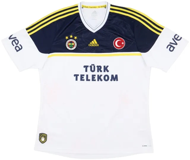 adidas Fenerbahce Mens SS Away Shirt 2012/13