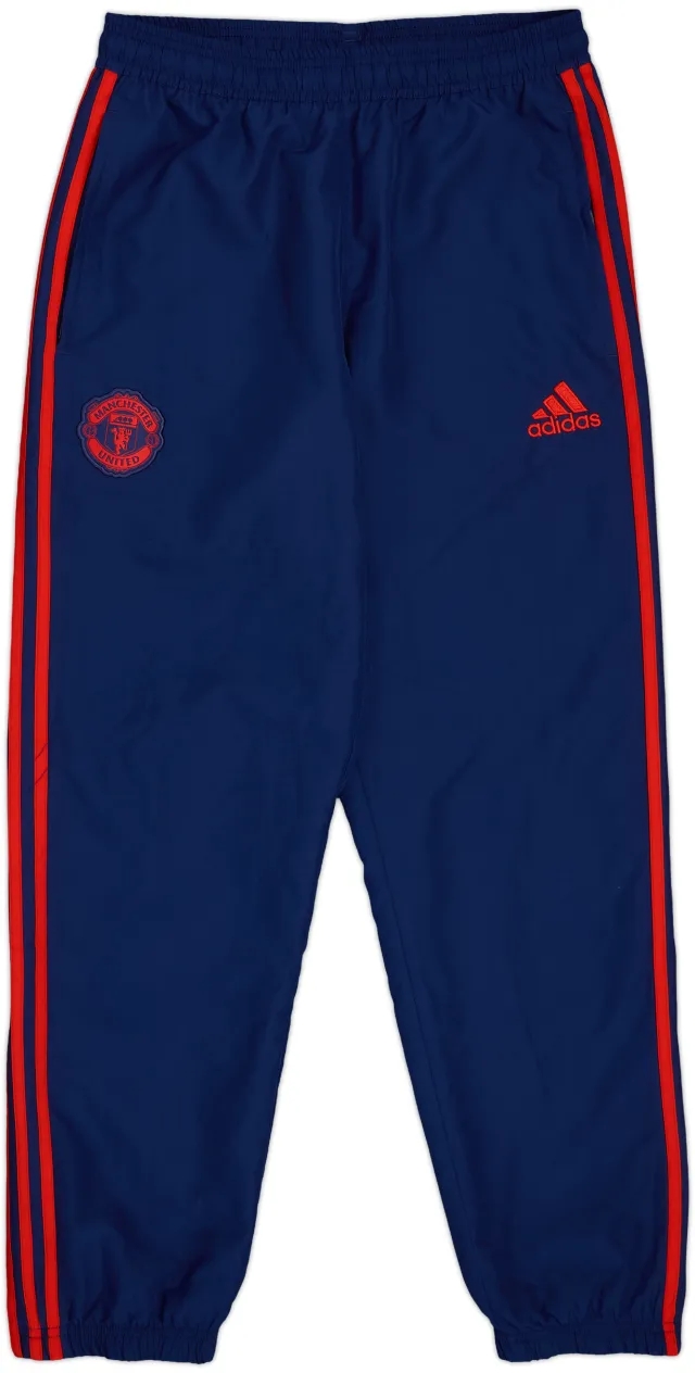 2015-16 Manchester United adidas Track Bottoms/Pants - 8/10 - (M)