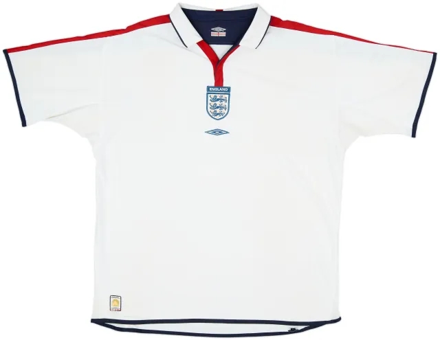 2003-05 England Home Shirt - 5/10 - (XXL)