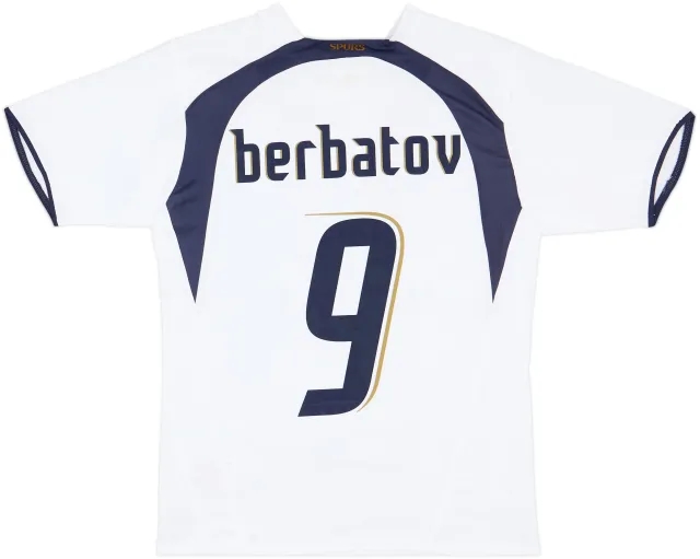 2006-07 Tottenham Home Shirt Berbatov #9 (S)