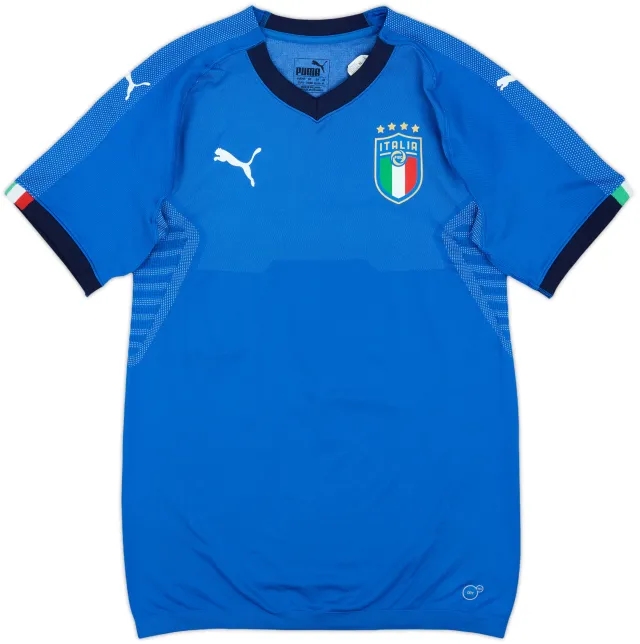 2018-19 Italy Authentic Home Shirt - 7/10 - (XL)