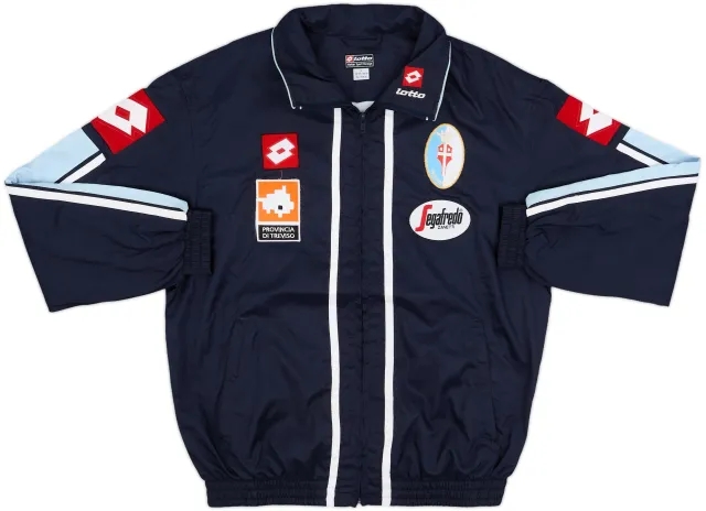 1999-00 Treviso Lotto Track Jacket - 8/10 - (L.Boys)
