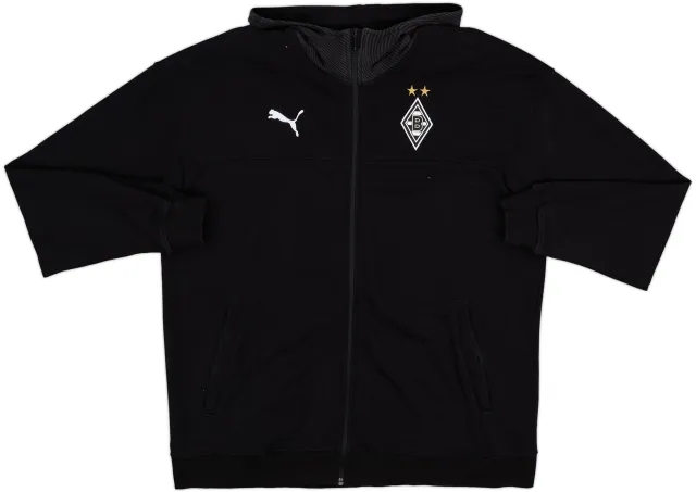 2018-19 Borussia Monchengladbach Puma Hooded Track Jacket - 8/10 - (XL)