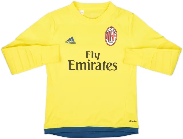 2015-16 AC Milan GK Shirt - 8/10 - (S.Boys)