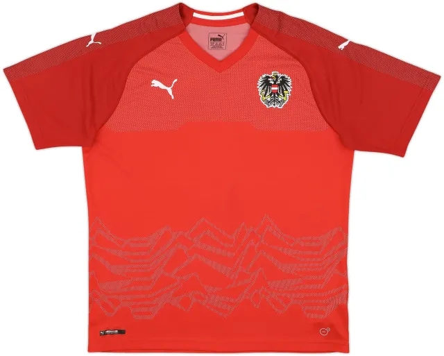 2018-19 Austria Home Shirt - 8/10 - (XL)